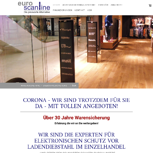 Euroscanline Warensicherung